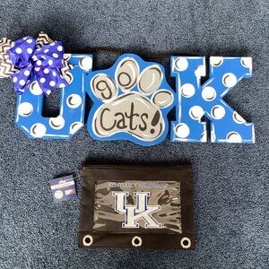 Cute UK Wall Decor and Pencil Pouch - OS